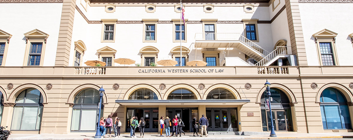 California Western classroom building exterior 