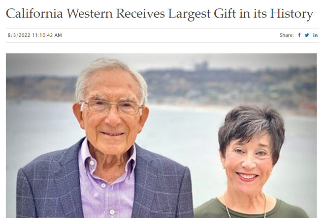 Herb Solomon and Elaine Galinson