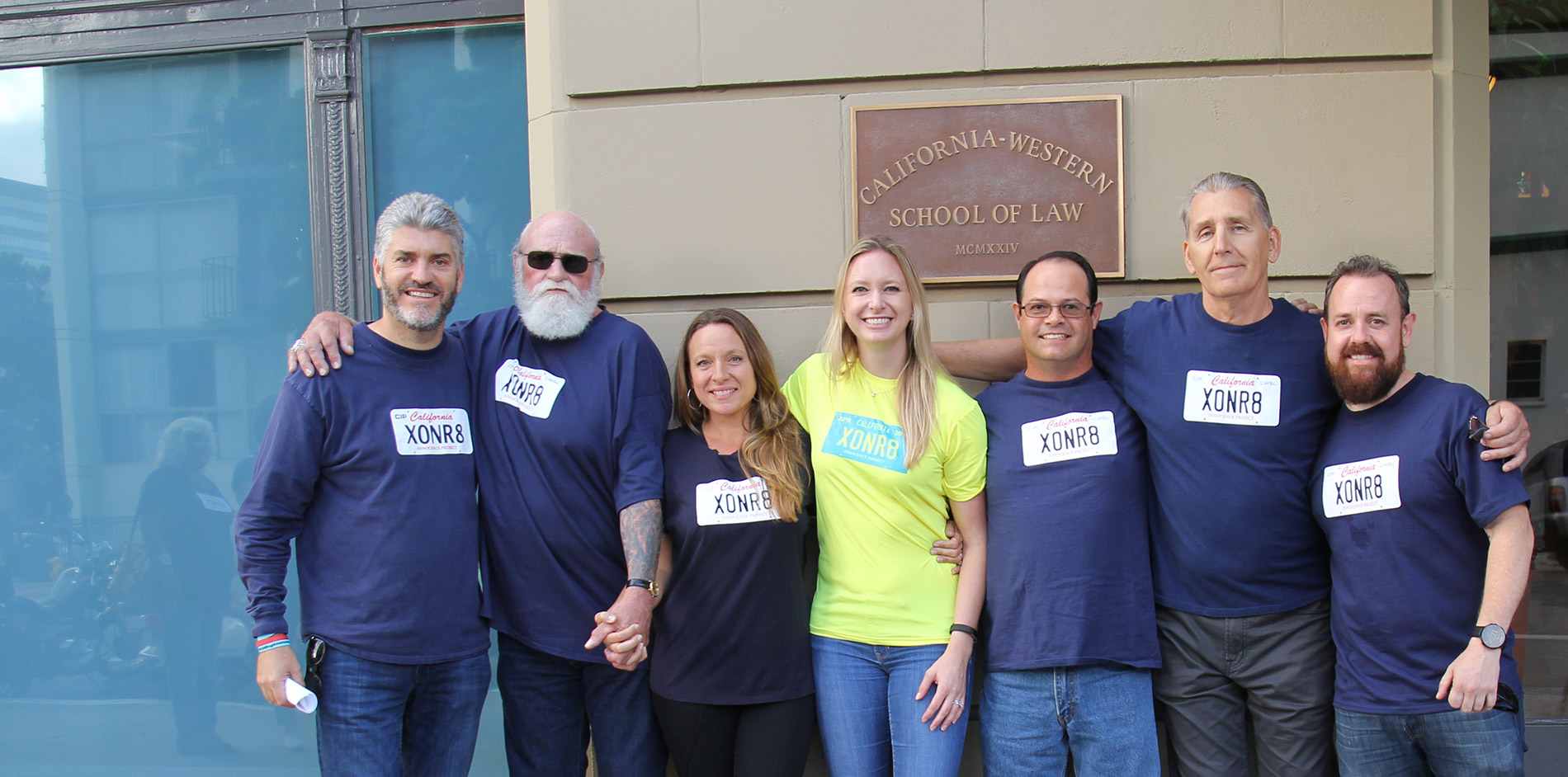 California Innocence Project with exonerees outside California Western