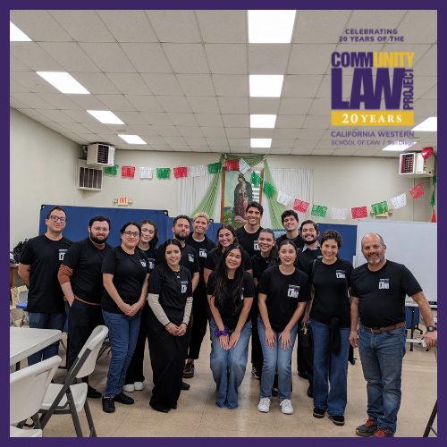 Community Law Project Staff and Student Clinicians