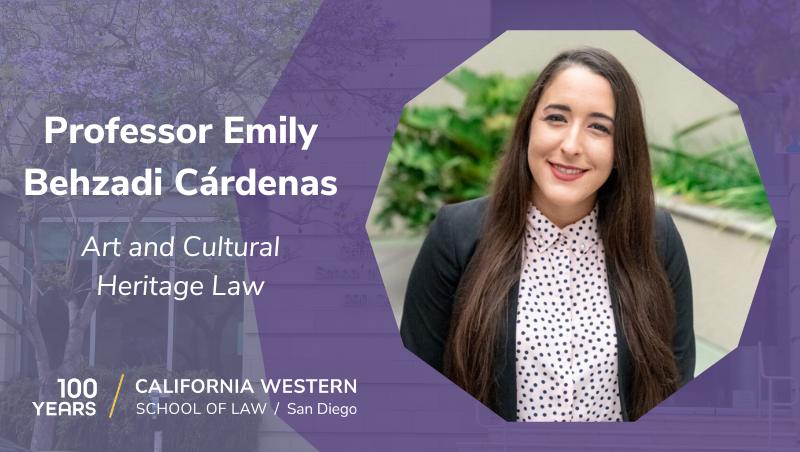 Emily Behzadi Cárdenas, Associate Professor of Law at California Western School of Law