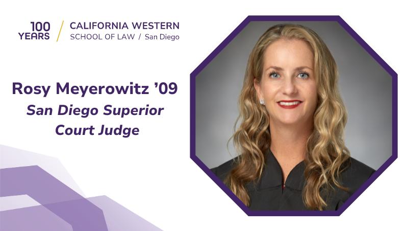 CWSL Alumna Rosy Meyerowitz '09