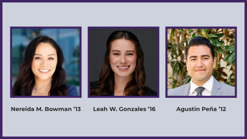 Alumni Elected to Leadership Roles with San Diego La Raza Lawyers Association