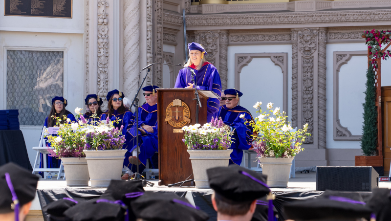 Dean and President of California Western School of Law Miriam H. Baer