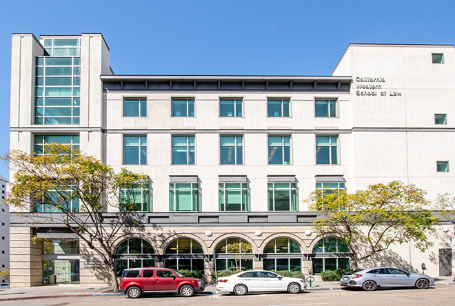 exterior of California western law library